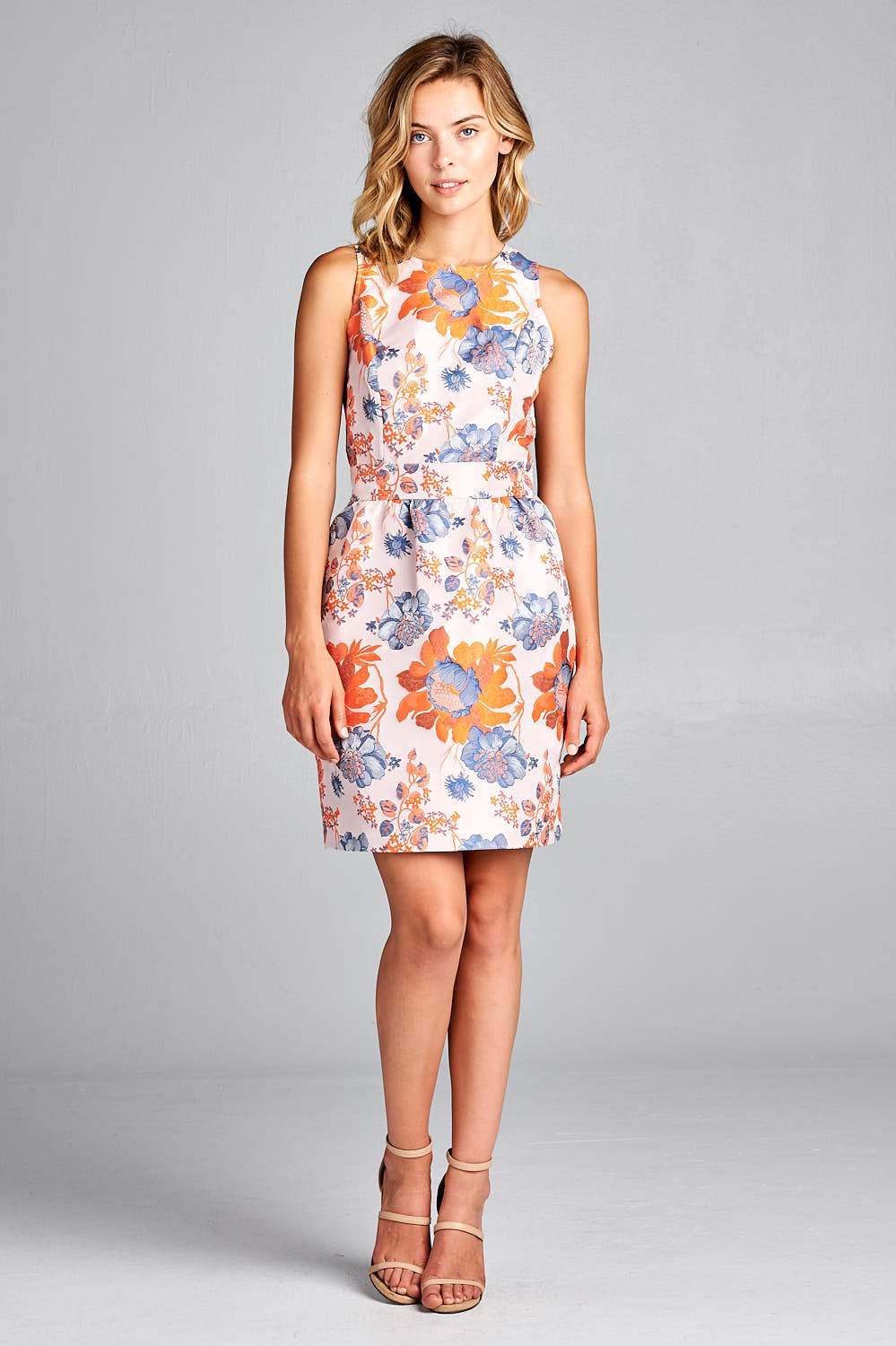 Multi-color Printed Dress